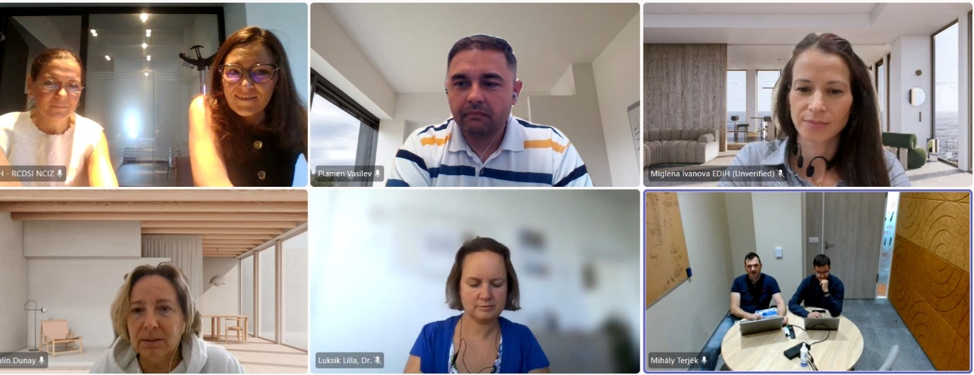 ЕЦИХ РЦДРИ НКИЗ засилва международното си сътрудничество с HPC EDIH HU, Унгария